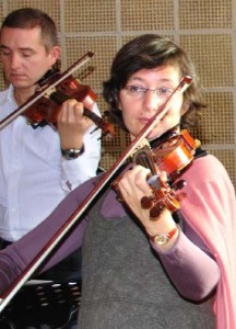 Liana Mogilevskaja während einer Fortbildungsveranstaltung in der Akademie Remscheid